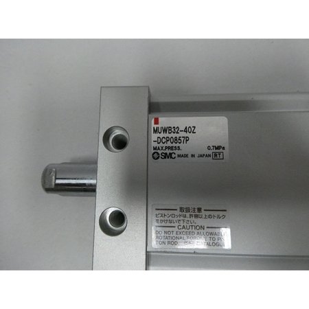 Smc Plate Cylinder 32mm 1/8In 0.7Mpa 40mm Double Rod Pneumatic Cylinder MUWB32-40Z-DCP0857P